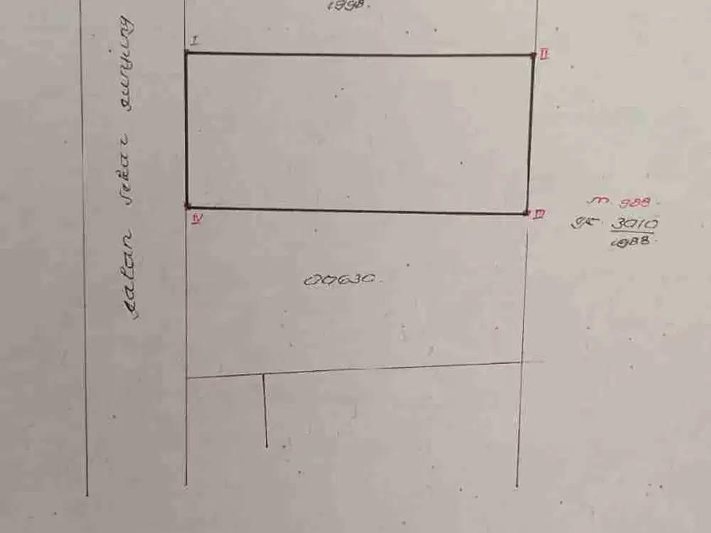 DIJUAL TANAH LOKASI SEKAR TUNJUNG SELATAN