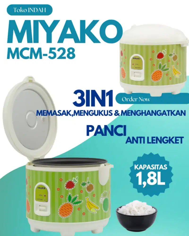 RICE COOKER MIYAKO MCM-528