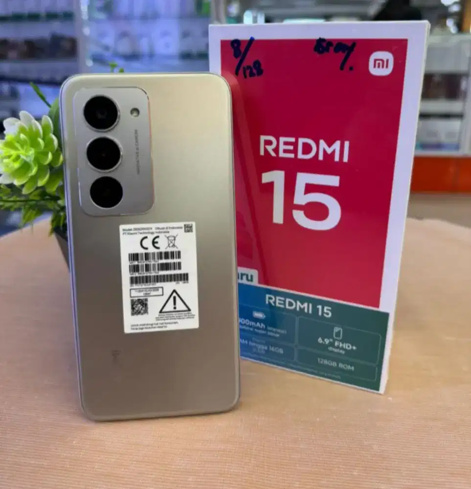 Redmi 15 ram 8+8/128