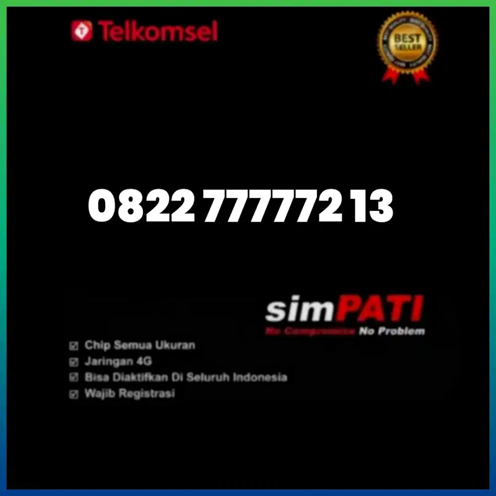 Nomor Cantik simpati Telkomsel super