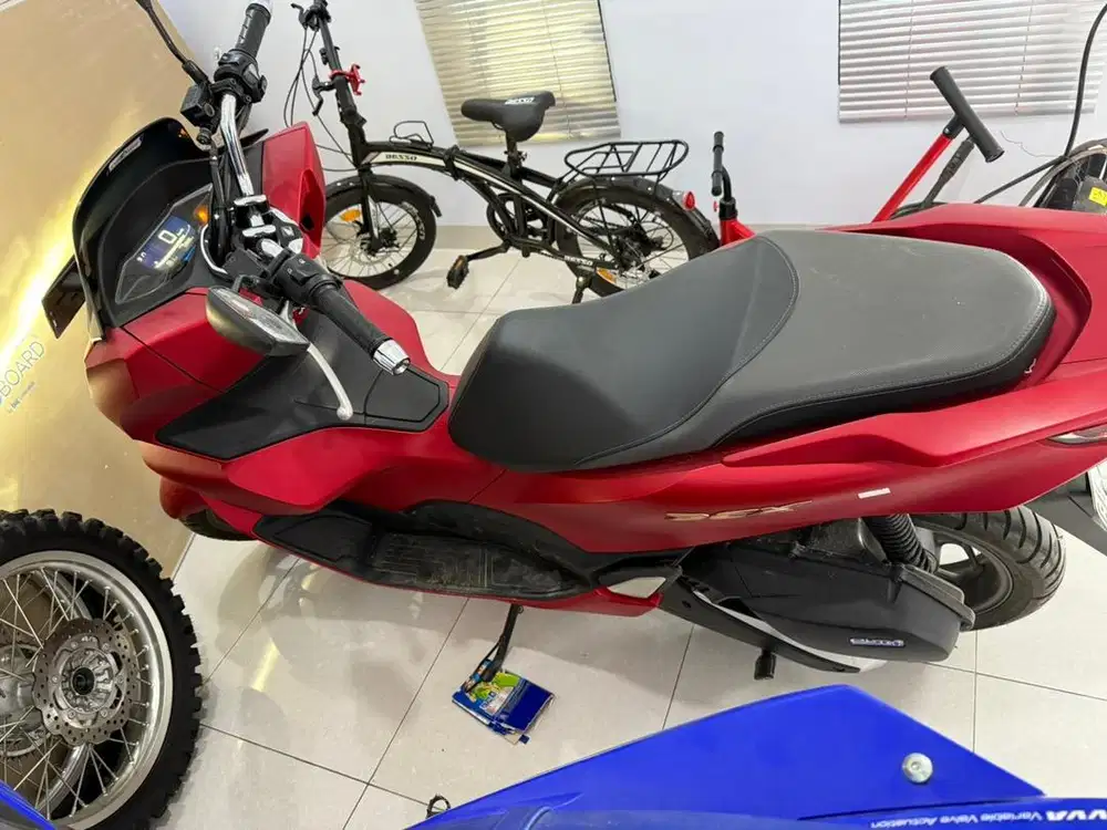 Pcx abs hstc merah doff