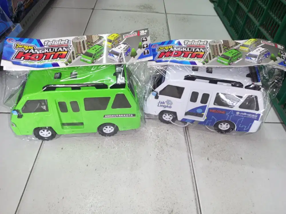 Mainan Anak Mobil Angkot baterai