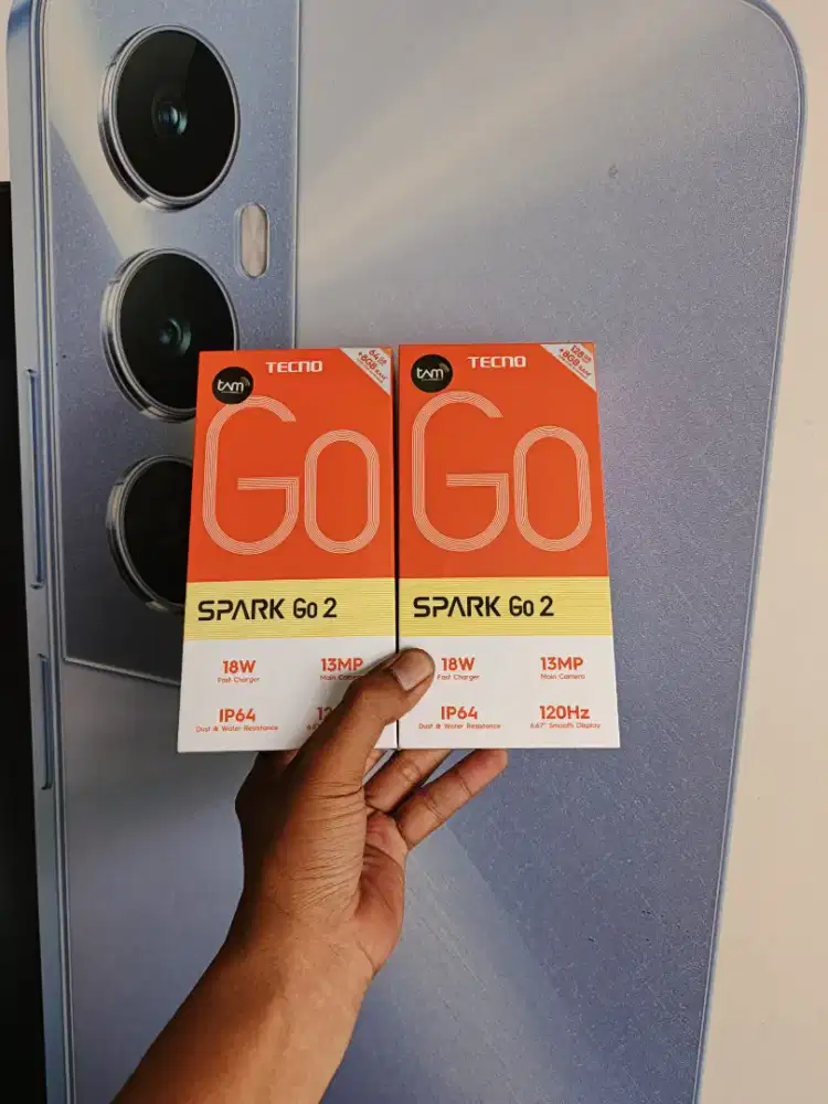 Berminat silahkan WA Tecno Spark GO2 4+4/64 Garansi resmi 13bln