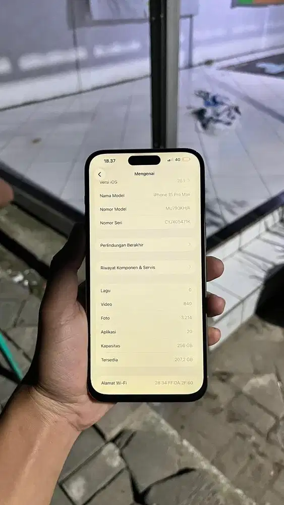 Iphone 15 PM 256 inter