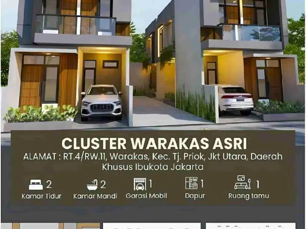 RUMAH MURAH DI WARAKAS JAKARTA UTARA