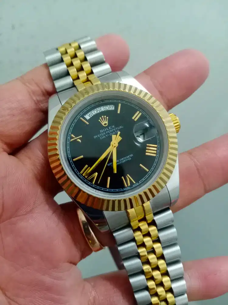 Jam pria RLX daydate twotone