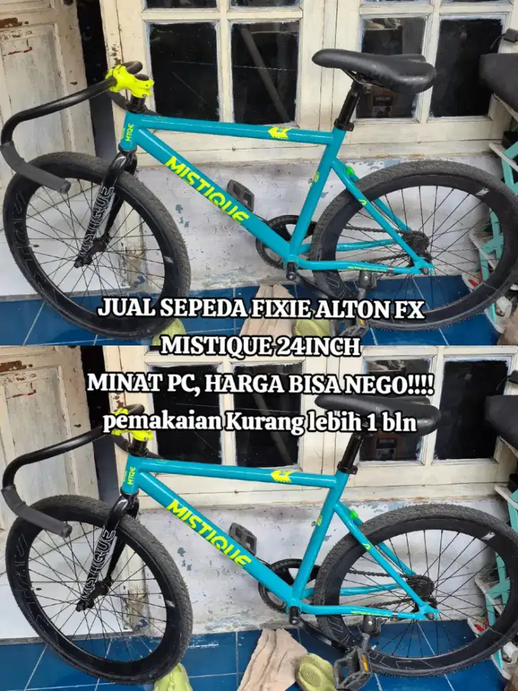 SEPEDA FIXIE ALTON FX MISTIQUE 24 INCH