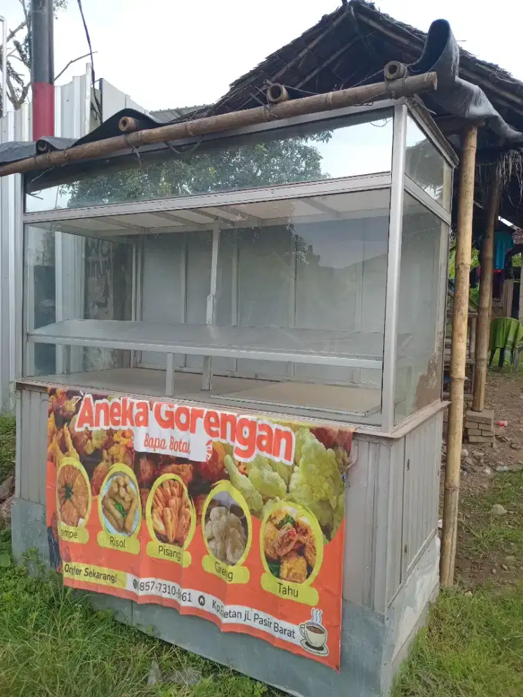 gerobak bekas gorengan
