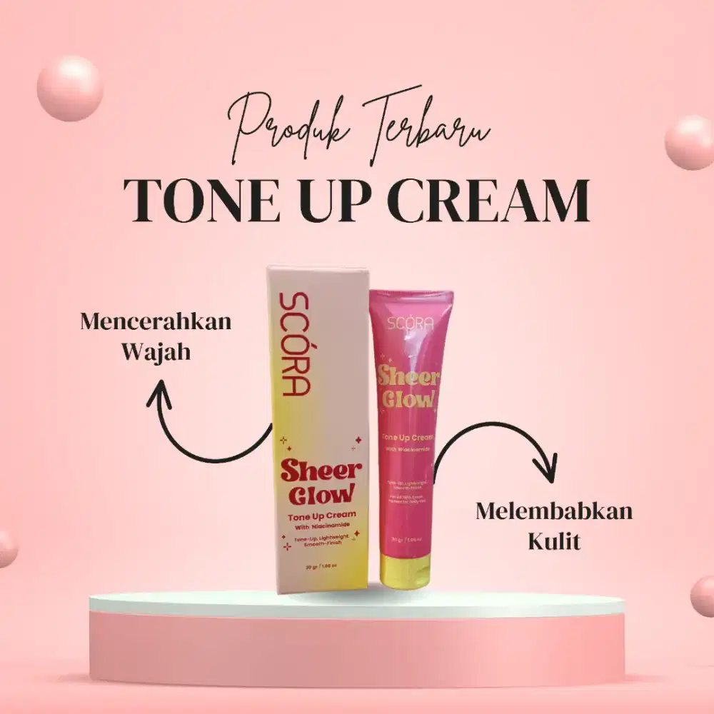 SCÓRA Sheer Glow Tone Up Cream