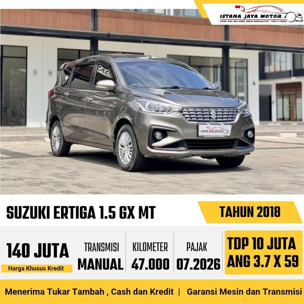 SUZUKI ERTIGA GX MT 2018