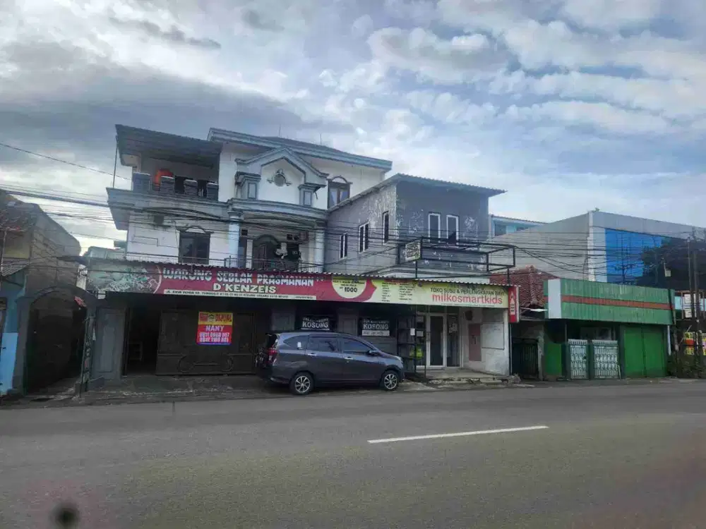 Dijual rumah toko jalan raya karadenan pemda bogor