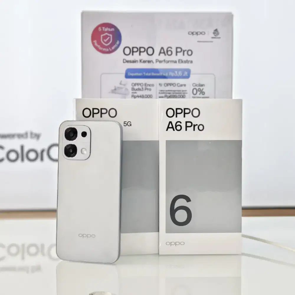 Hp Oppo A6 Pro Kredit Bunga 0% + Tanpa DP
