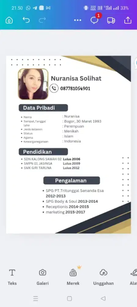 Mencari lowongan kerja spg toko apa saja ruko atau mall tidak maalah