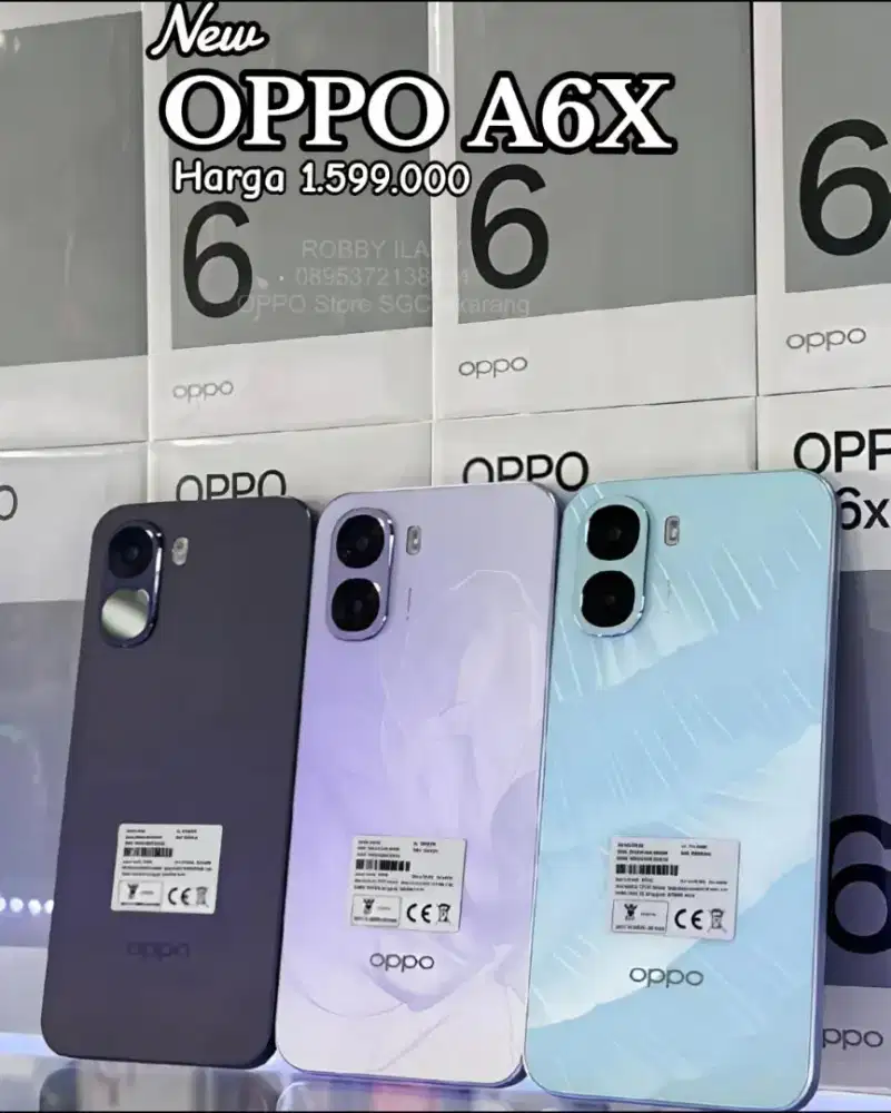 New Product OPPO A6x