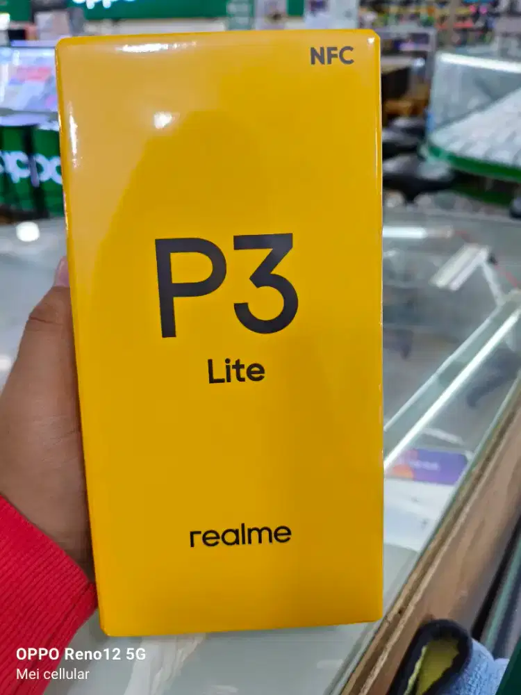 Realme P3 lite nfc 4/128 baru garansi resmi bisa tt bisa kredit