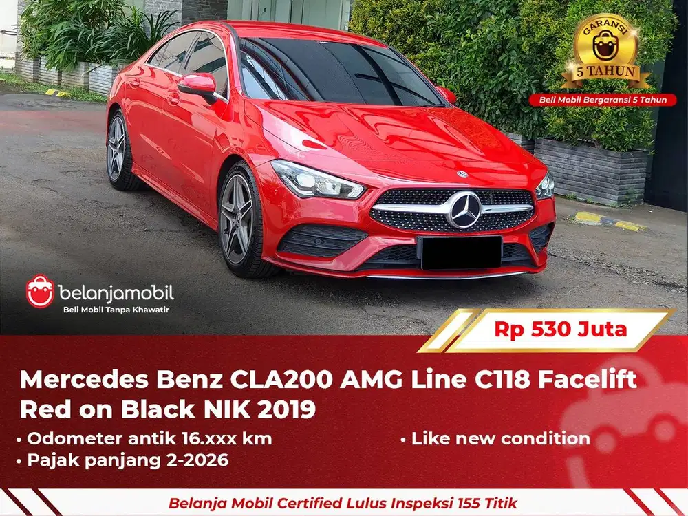 [ GARANSI 5TH ] Mercedes Benz Mercy CLA200 CLA 200 AMG C118 2019/2020