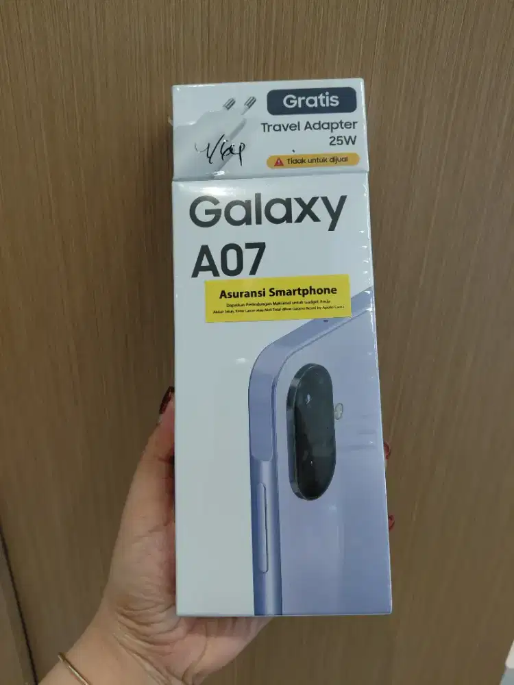 Samsung A07 4/64 kredit dp 0 bunga 0% syarat KTP aja