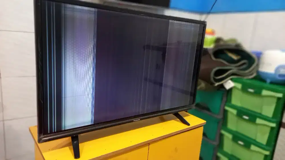 Jual TV Panasonic 32 Inch Rusak – Suara Normal, Gambar Rusak