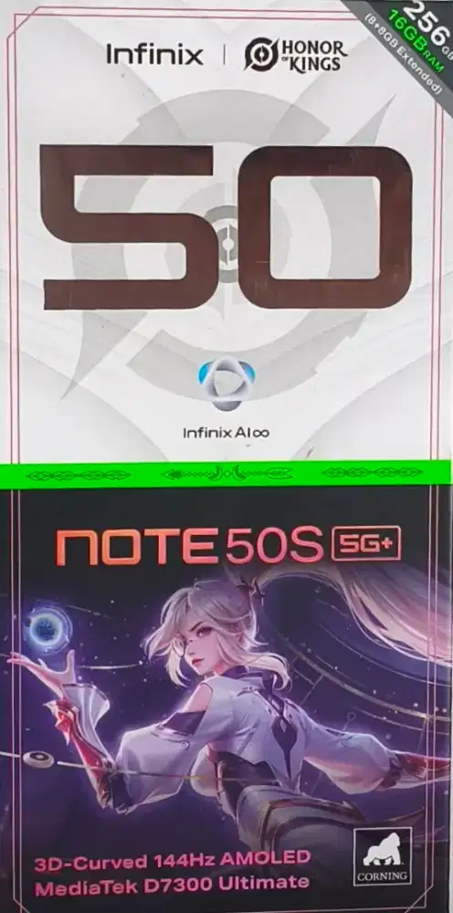 Infinix note 50s 5g+