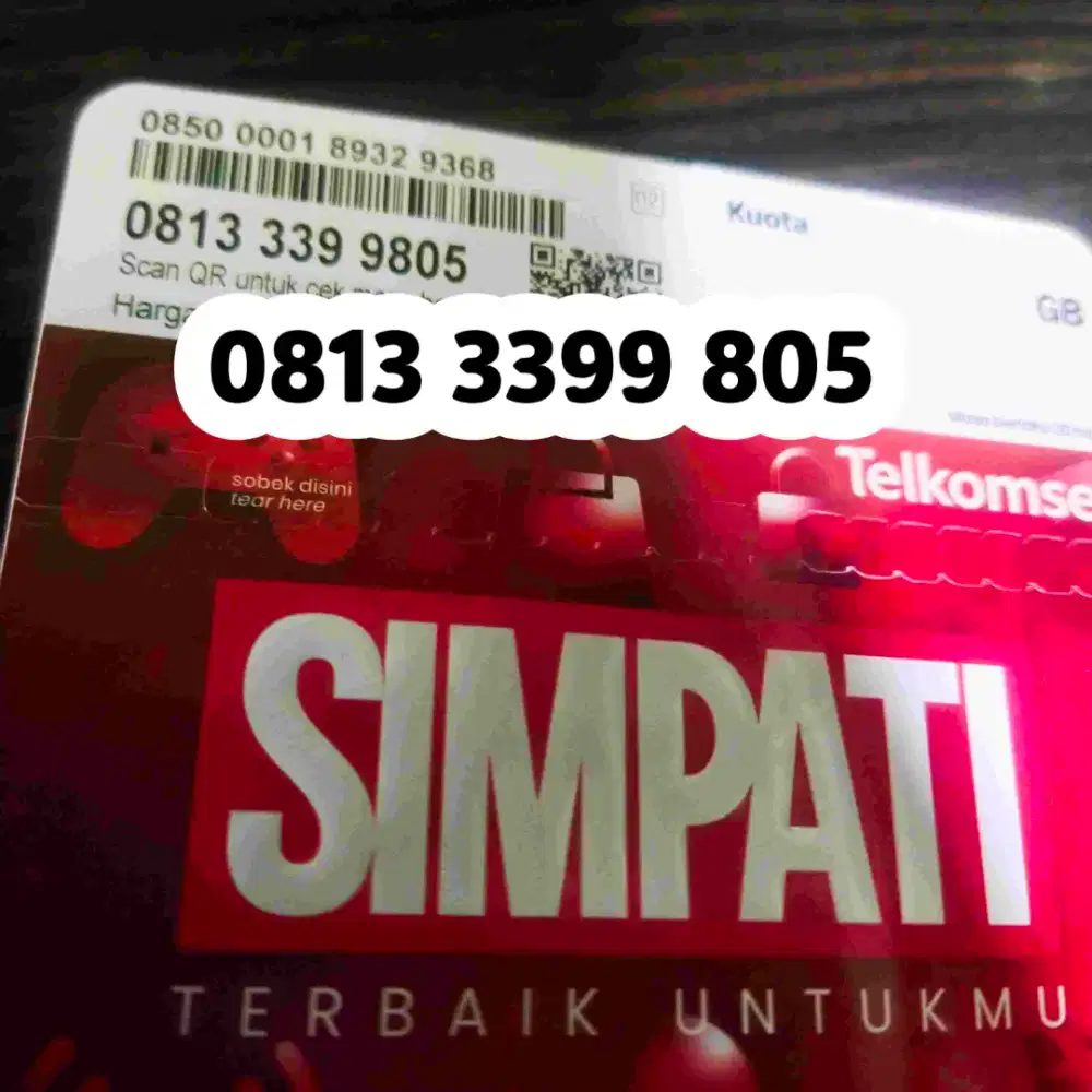COD Perdana Nomor Cantik Telkomsel Simpati 11 Digit BOS
