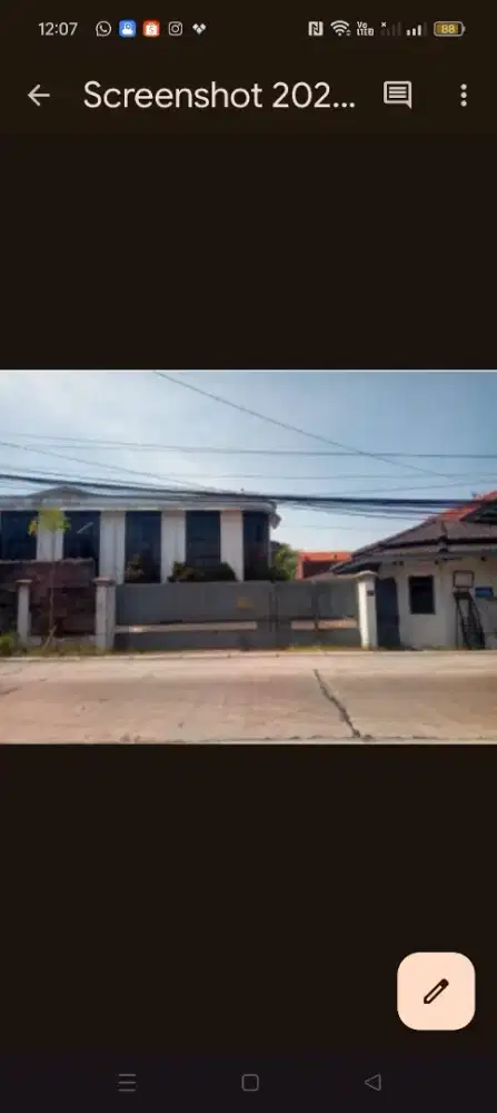 Gudang , ex Pabrik Raya Sukodono Sidoarjo