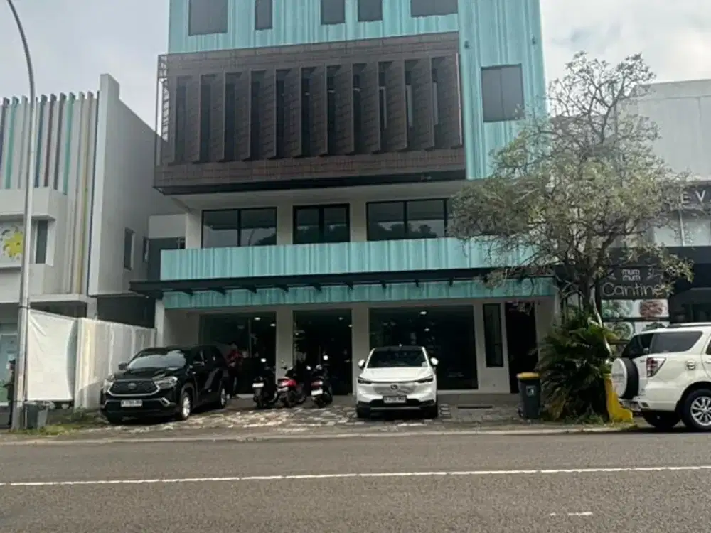 DISEWAKAN! GEDUNG 5 LANTAI LOKASI STRATEGIS DI PUSAT KOTA BSD