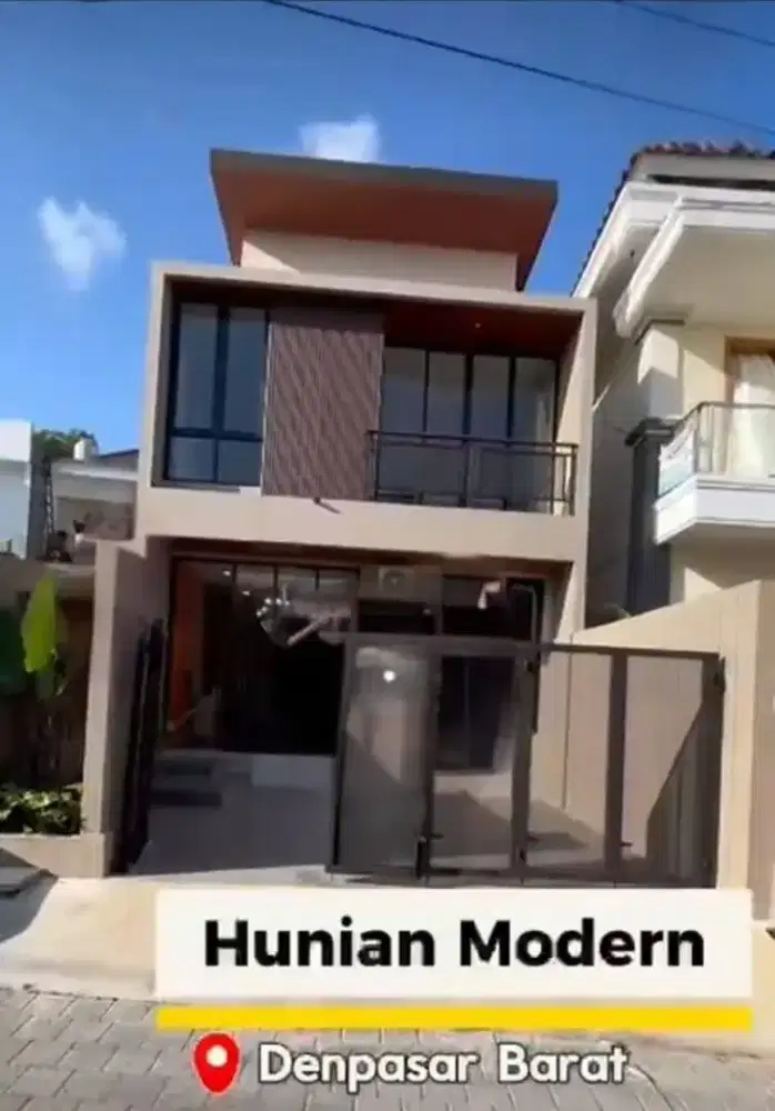 DI JUAL RUMAH BARU MODERN MINIMALIS DI BUANA RAYA ,  DENPASAR