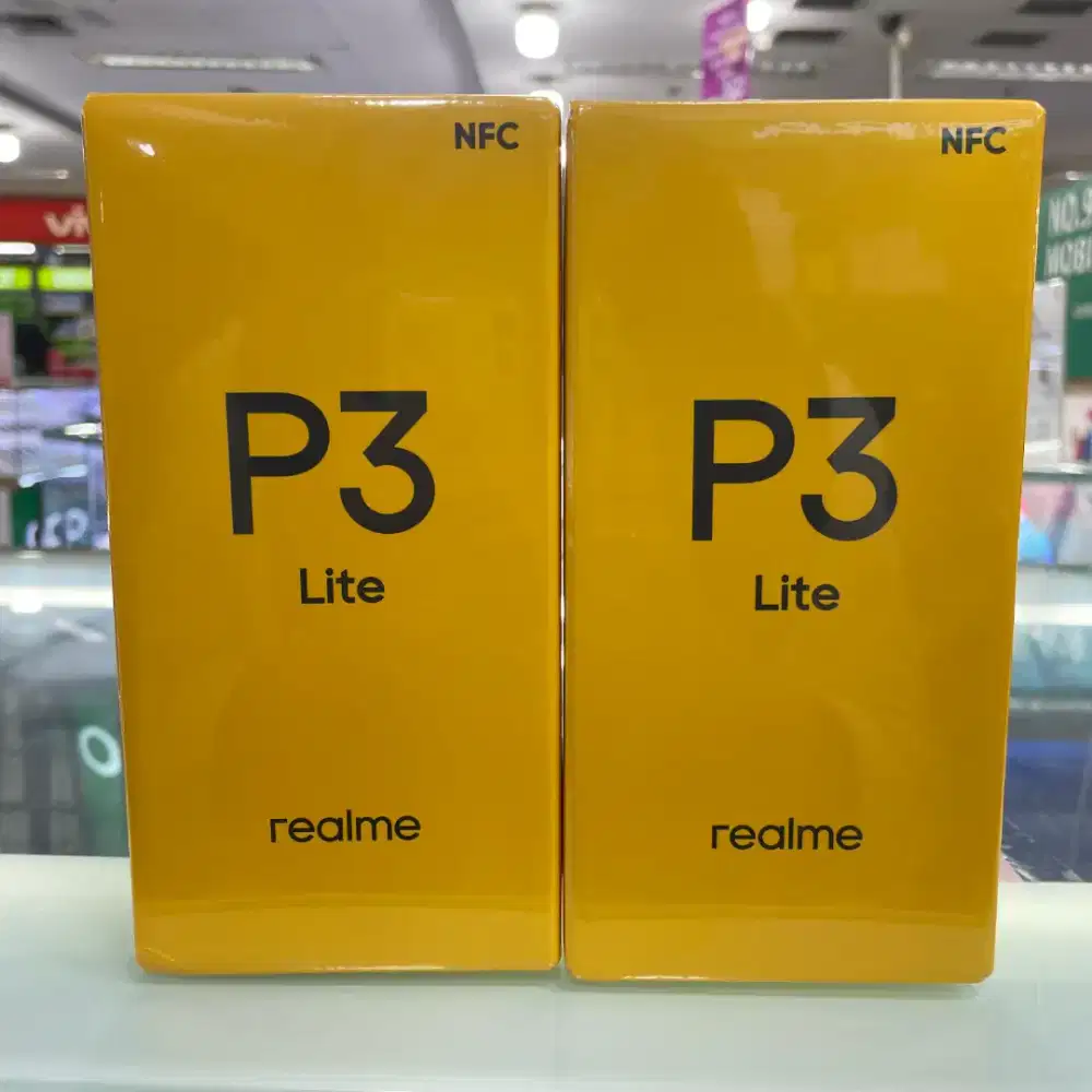 Realme P3 lite ram 4gb+8gb/128gb NFC baru garansi resmi harga Promo