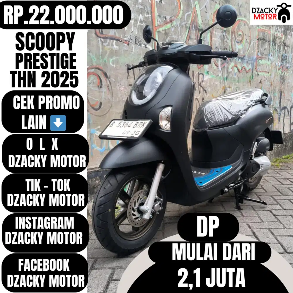 SCOOPY PRESTIGE THN 2025 SECOND LIKE NEW