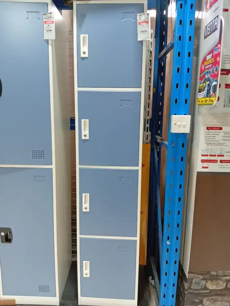 ZEHN ZN S Z04 BL 1 COLUMN 4 TIERS BLUE LOCKER