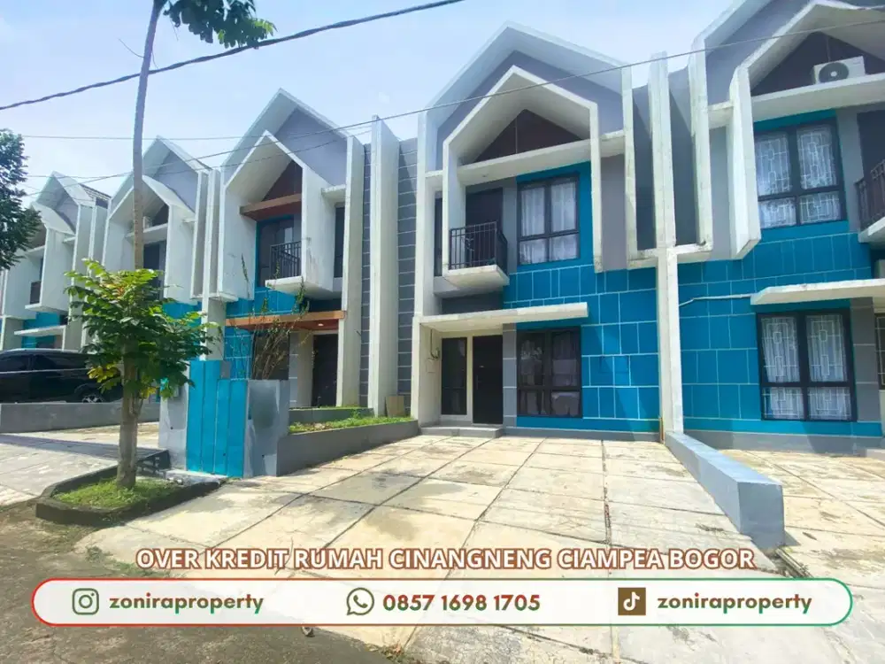 Over Kredit Rumah 2 Lantai dkt Kampus IPB Bogor di Geriya Selaras