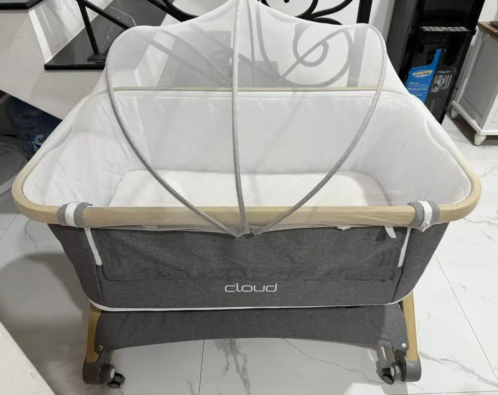 Tempat Tidur Bayi Baby Box Baby Elle Cloud BE 909 Deluxe 3 in 1