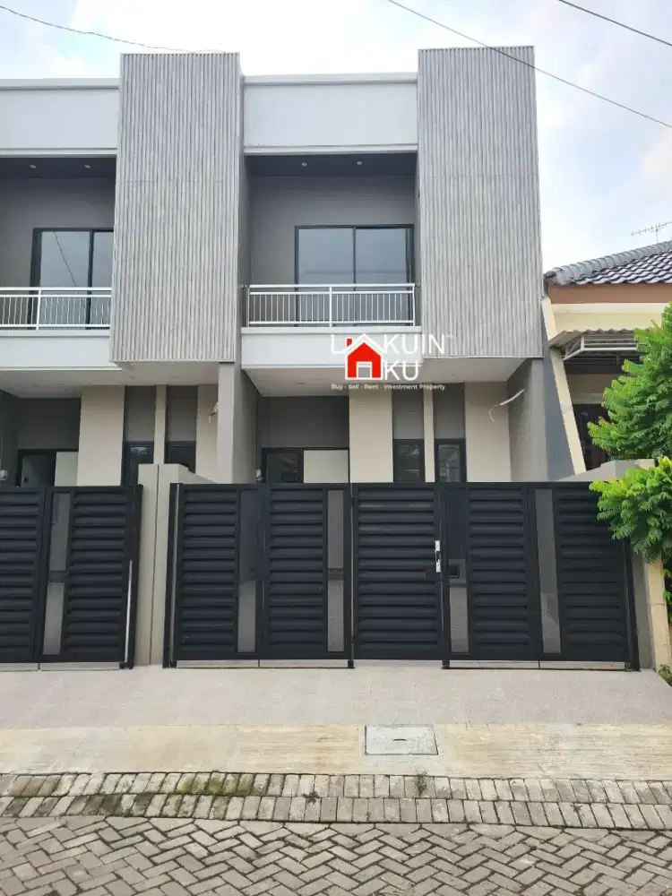 Dijual Rumah Baru Modern Minimalis Mewah Villa Kalijudan,Jawa Timur