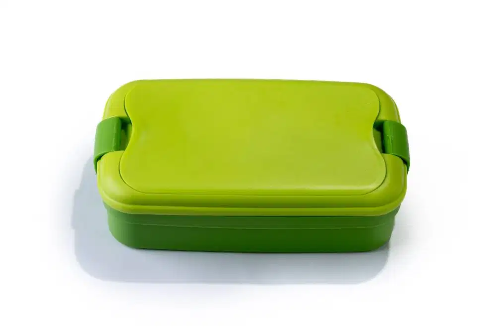 School Green Lunch Box Lucu