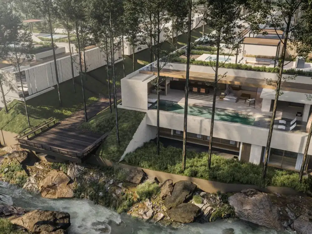 Villa Mewah dengan Konsep Wellness di Tengah Hutan Canggu