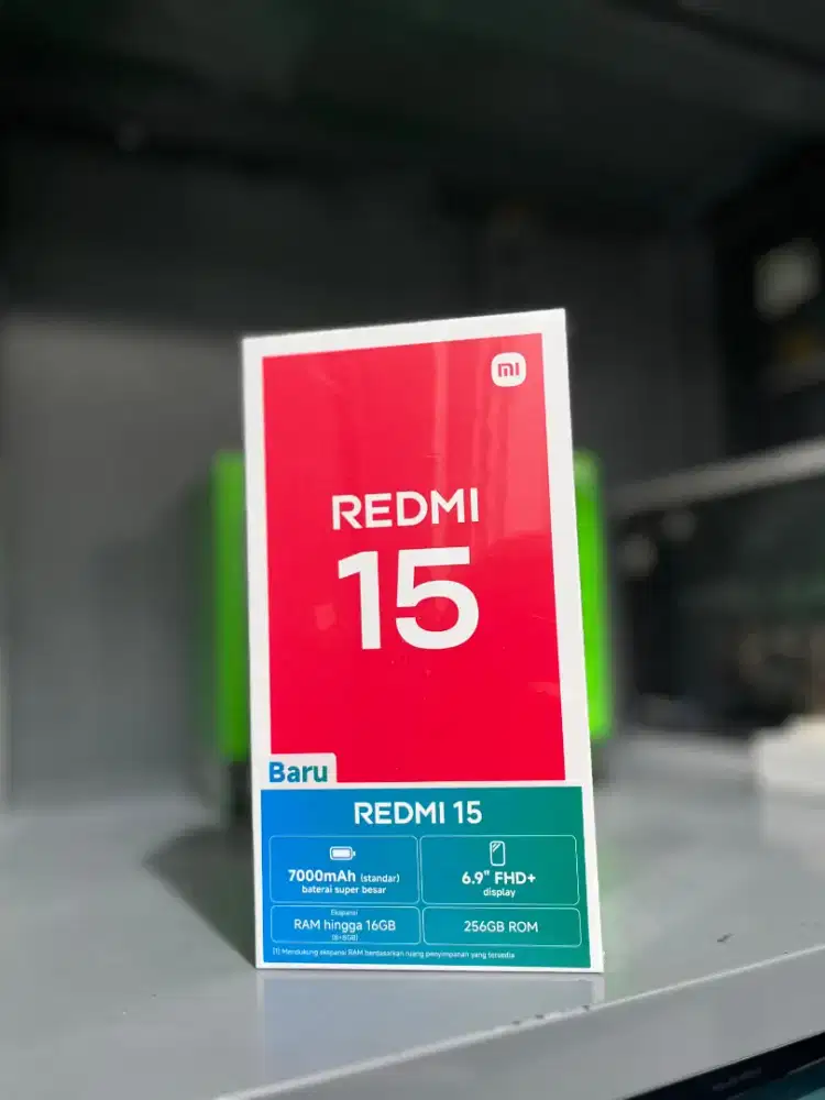 PROMO NEW REDMI 15 GARANSI XIAOMI INDONESIA!! BISA KREDIT TANPA DP!!