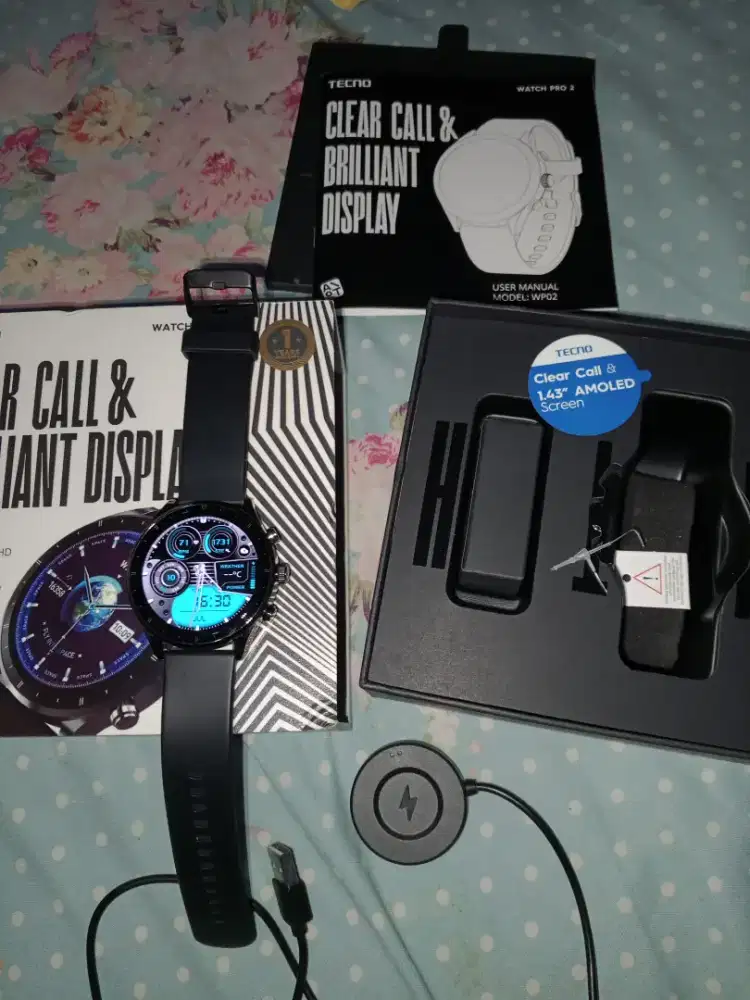 Smartwatch Tecno Watch pro 2 keren