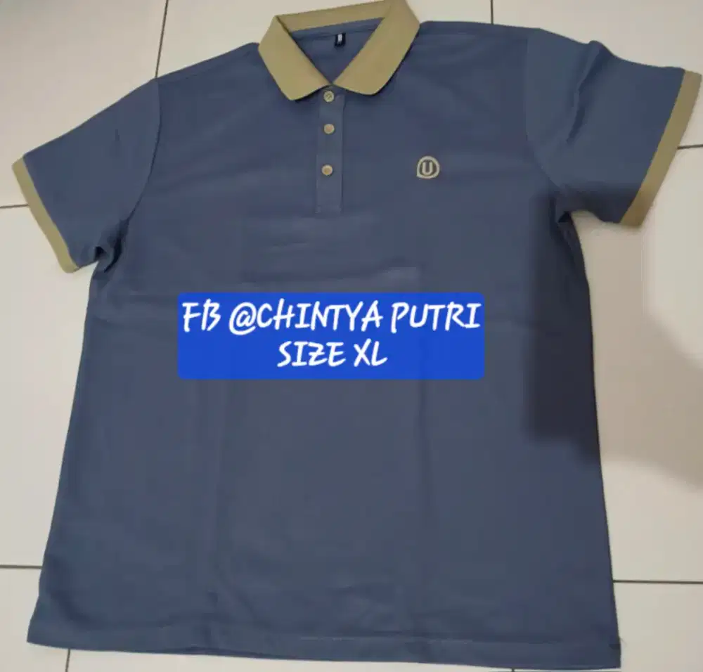 Kaos polo size Xl