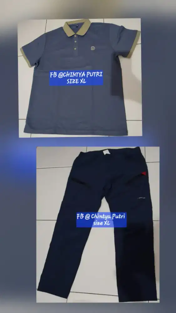 Kaos polo + celana