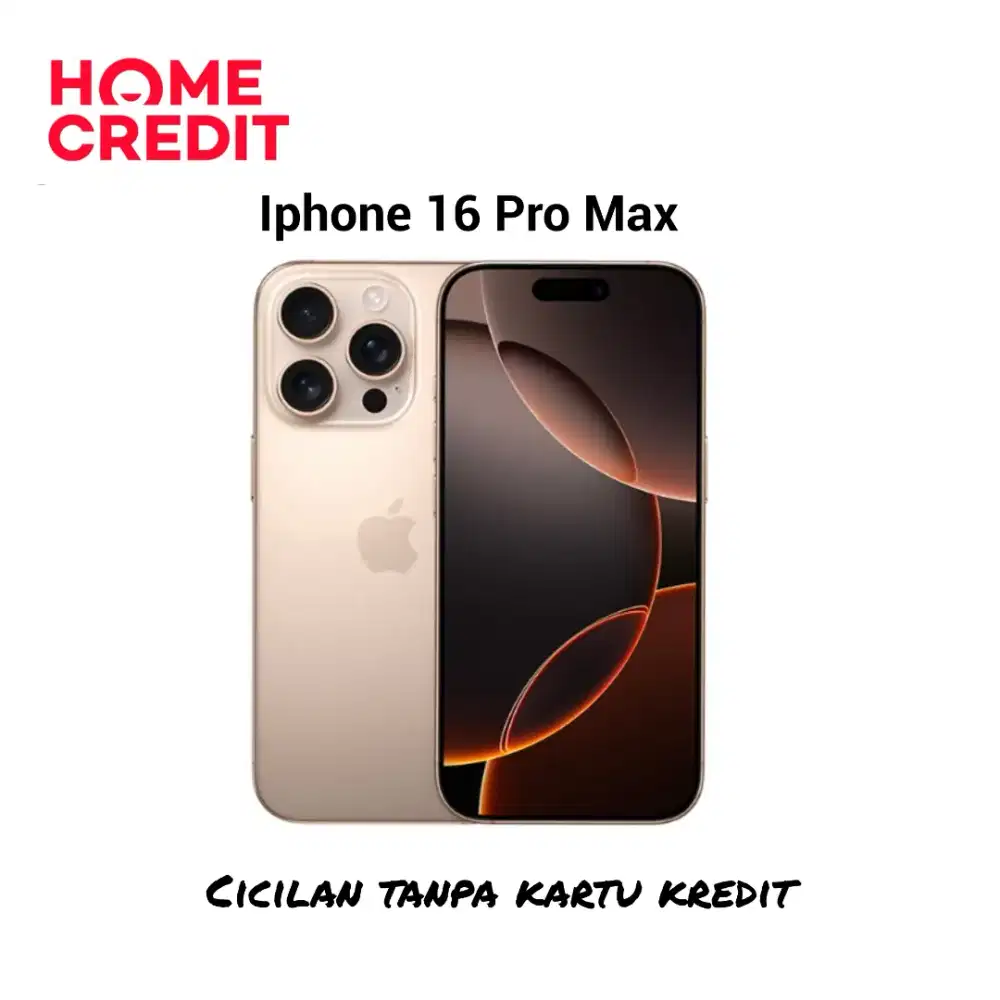 Segampang itu cicilan Iphone 16 PM dengan Homecredit