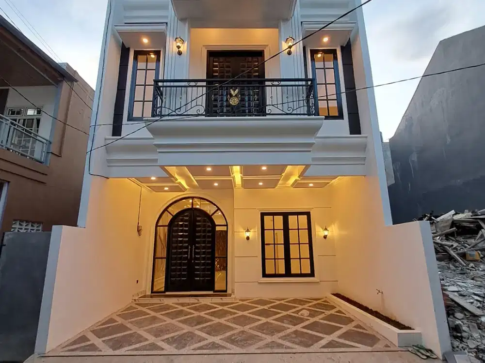 Jual Rumah American Classic Dekat Stasiun Lenteng Agung Jagakarsa