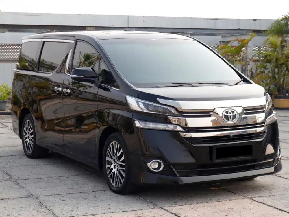 TOYOTA VELLFIRE G ATPM 2016 HITAM