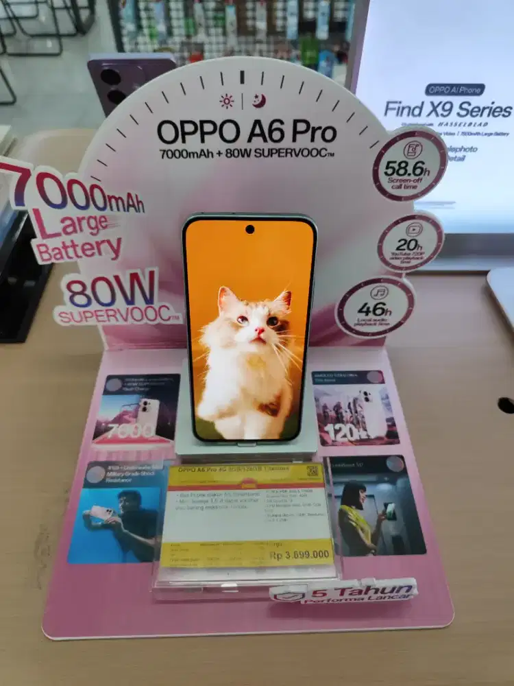 Hp Oppo A6 Pro 4G 8/128Gb, bisa dicicil pakai Shopee Pay Later