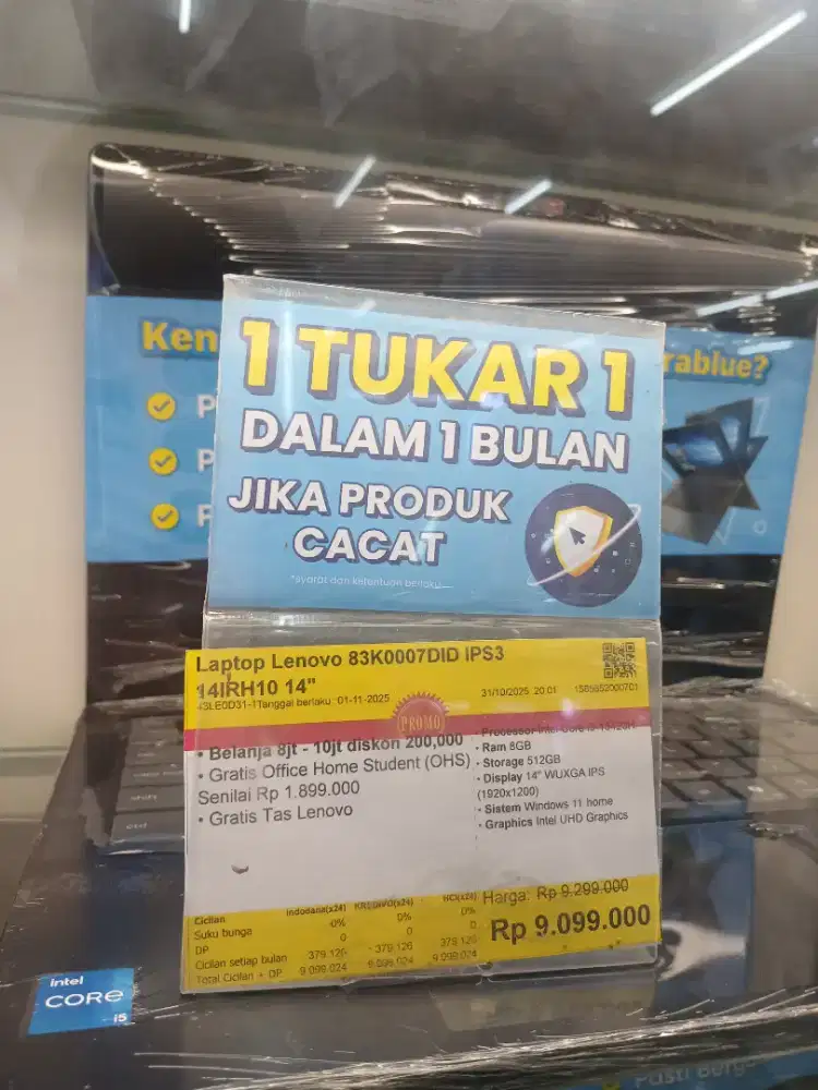 Laptop lenovo core i3 bisa cicilan tanpa dp