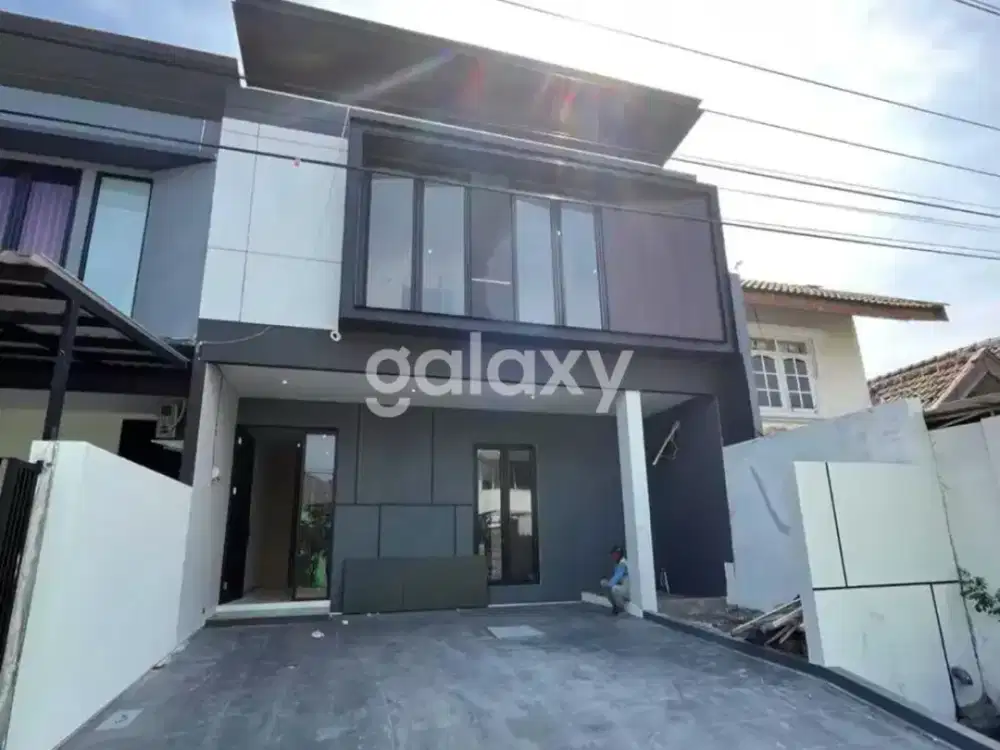 dijual rumah baru semifurnish babatan pantai - surabaya timur
