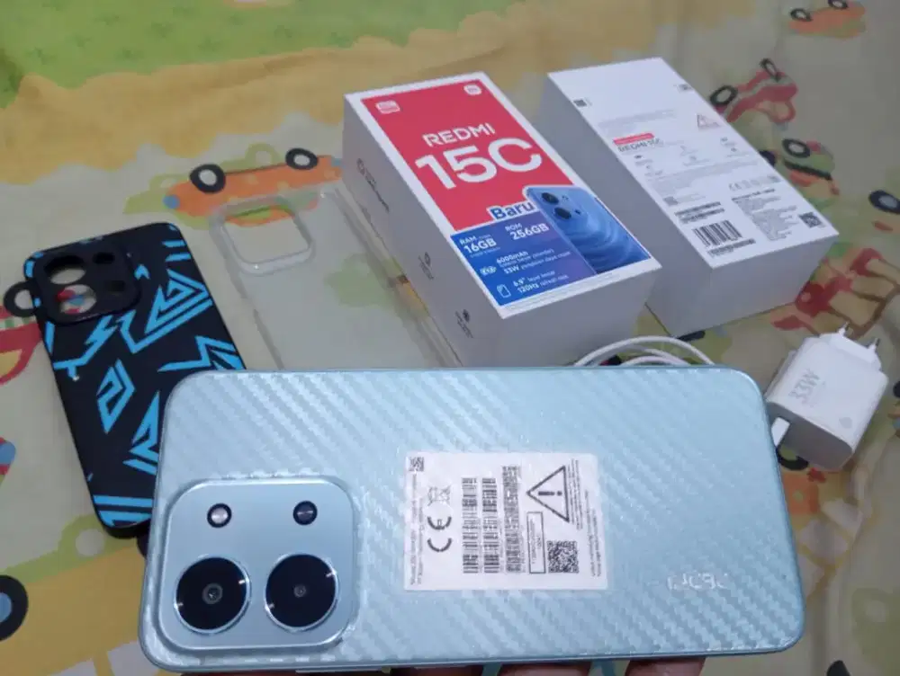 Redmi 15 c ram 8/256 garansi dan mulus
