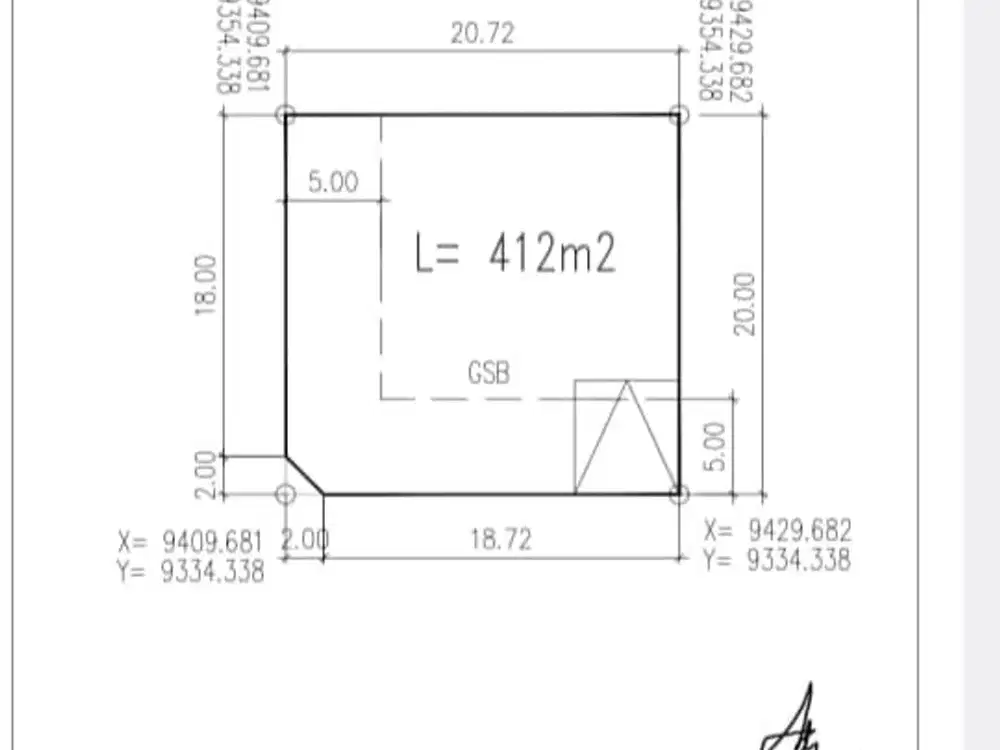 DIJUAL KAVLING SUTERA NARADA