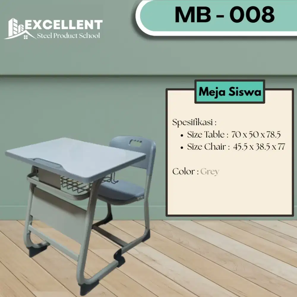 Meja siswa SMP/SMA barang baru