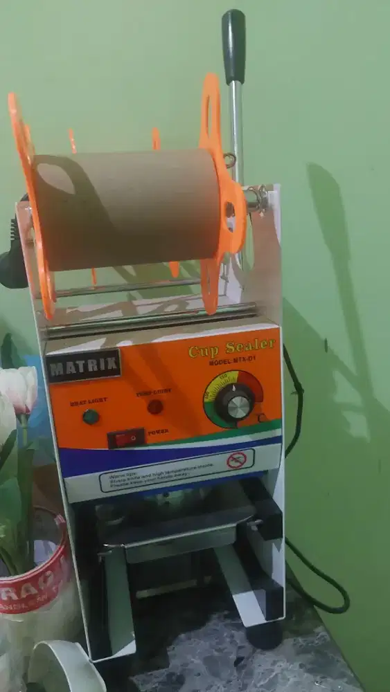 Cup sealer kondisi baru tidak jadi pakai