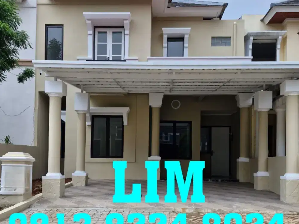 RUMAH BAGUS LT 144 SIAPHUNI RANGKA BAJA RINGAN KOTA WISATA CIBUBUR JAKARTA TIMUR